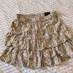 NWT Maurices floral skirt -large